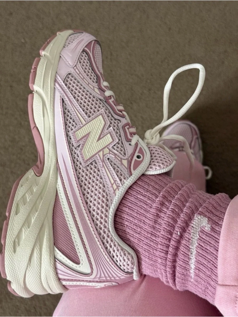 New Balance 💅 740 Pink Granite Athletic Sneaker Shoes U740PP2 U058015 7.5 8.5 - Picture 1 of 14